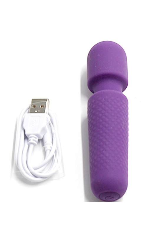 ARMONY - YOUR MAGIC MASSAGGIATORE E VIBRATORE RICARICABILE 10 VIBRAZIONI BACCHETTA POTS VIOLA