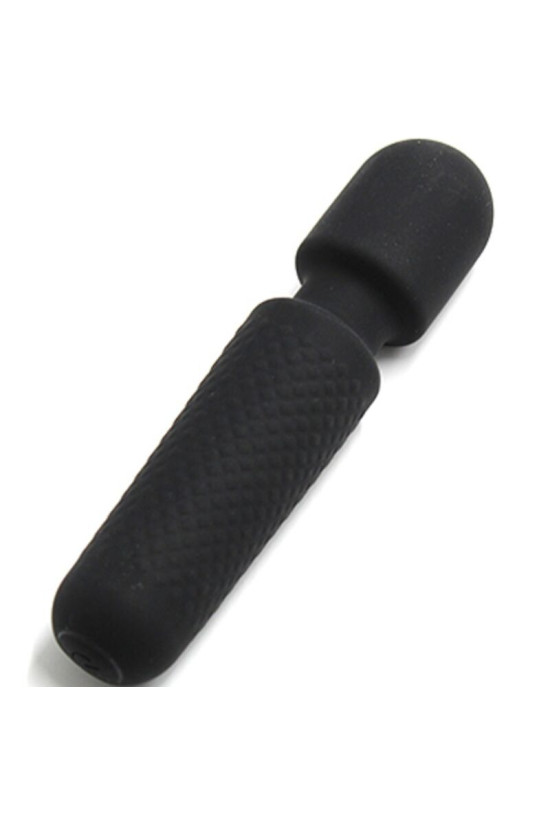 ARMONY - YOUR MAGIC MASSAGGIATORE E VIBRATORE RICARICABILE 10 VIBRAZIONI BACCHETTA PUNTI NERO