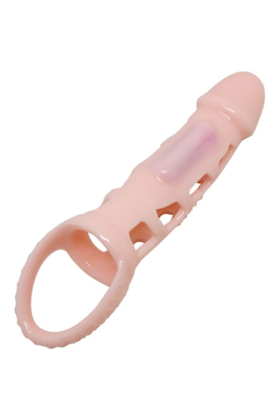PRETTY LOVE - COPERTURA ESTENSORE DEL PENE HARRISON CON VIBRAZIONE E CINTURINO 13.5 CM
