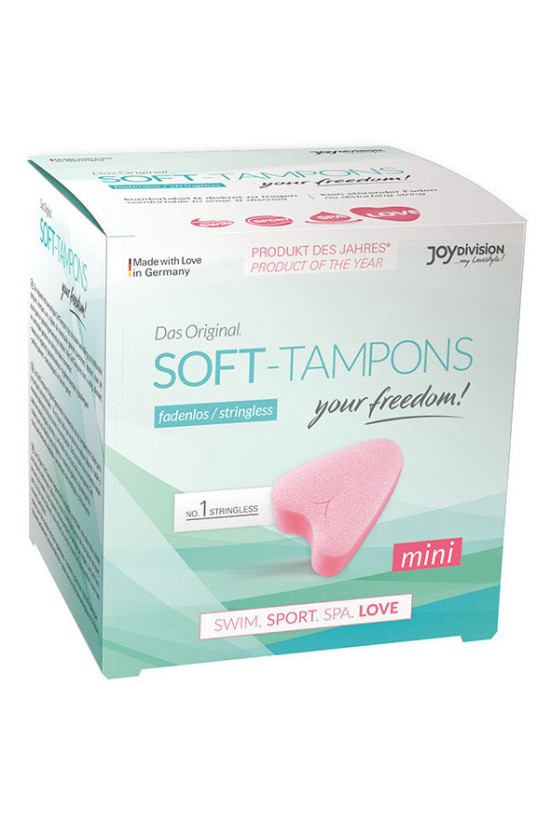 JOYDIVISION SOFT-TAMPONS - TAMPONI MORBIDI ORIGINALI MINI 3 UDS