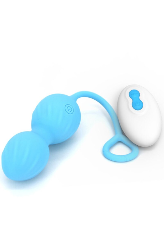 ARMONY - BLOSSOMS MANUBRIO VAGINALE VIBRAZIONE TELECOMANDO 10 VIBRAZIONI BLU