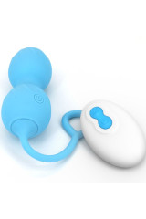 ARMONY - BLOSSOMS MANUBRIO VAGINALE VIBRAZIONE TELECOMANDO 10 VIBRAZIONI BLU