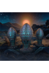 EPIC - VRAKOS PLUG ANALE DRAGON EGG TAGLIA S