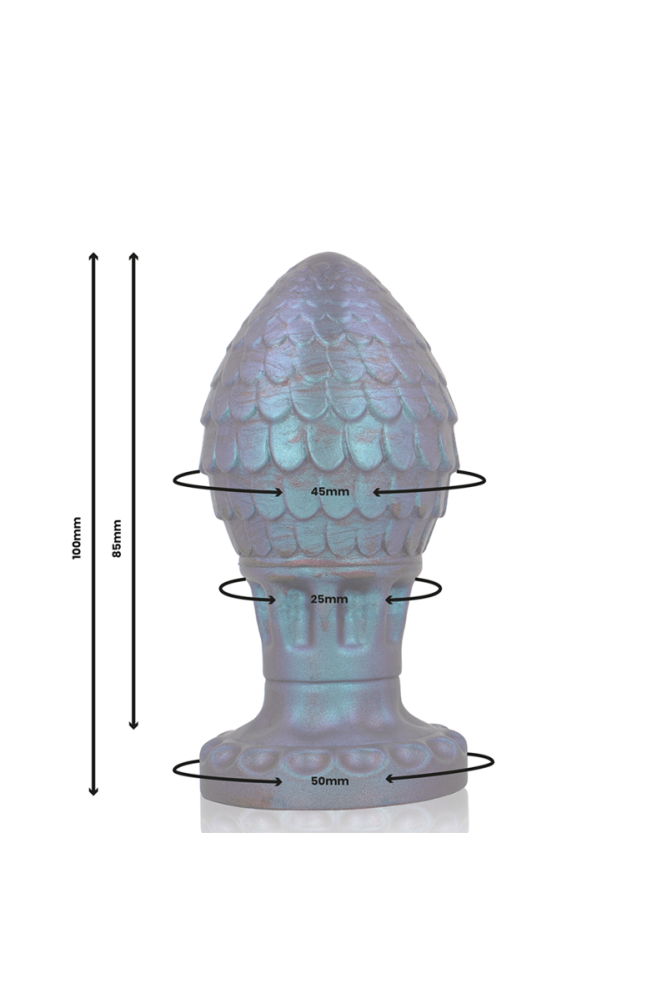 EPIC - VRAKOS PLUG ANALE DRAGON EGG TAGLIA S