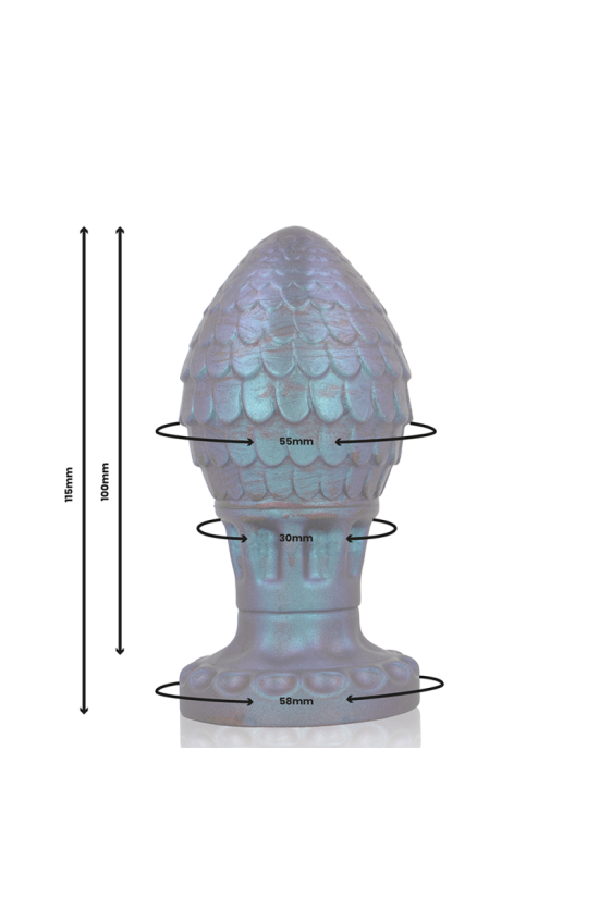 EPIC - VRAKOS PLUG ANALE DRAGON EGG TAGLIA M