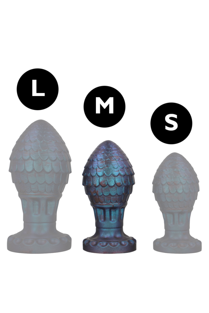 EPIC - VRAKOS PLUG ANALE DRAGON EGG TAGLIA M