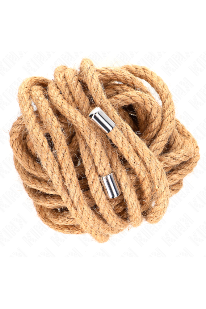 KINK - CORDA DI CANAPA CON TESTA IN METALLO 5 METRI