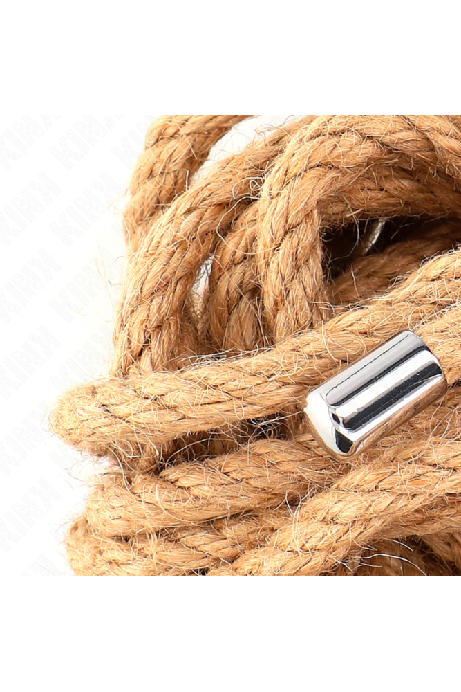 KINK - CORDA DI CANAPA CON TESTA IN METALLO 5 METRI