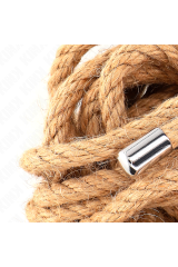 KINK - CORDA DI CANAPA CON TESTA IN METALLO 5 METRI