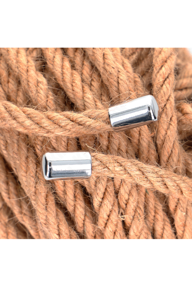 KINK - CORDA DI CANAPA CON TESTA IN METALLO 10 METRI