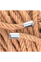 KINK - CORDA DI CANAPA CON TESTA IN METALLO 10 METRI