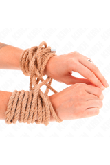 KINK - CORDA DI CANAPA CON TESTA IN METALLO 20 METRI