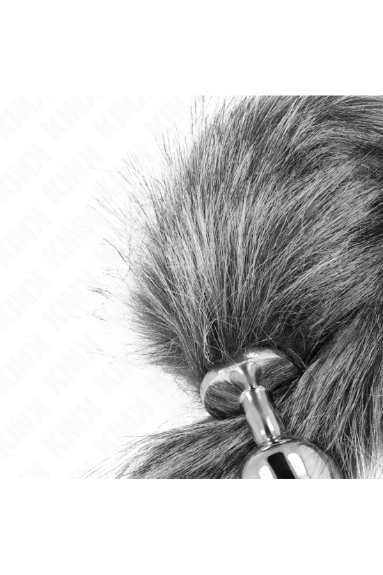 5 CM CON CODA SINTETICA 40 CM GRIGIO