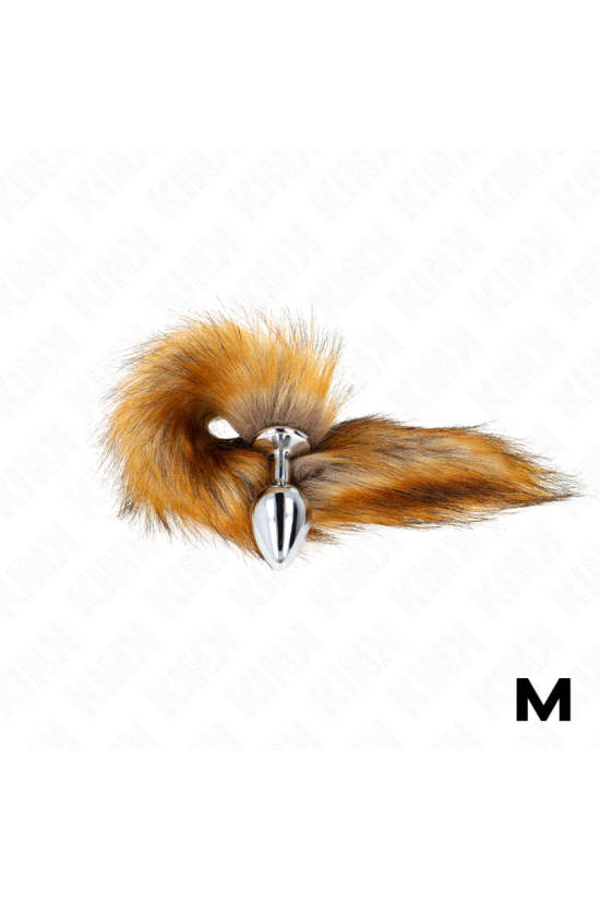 5 CM CON CODA SINTETICA 40 CM MARRONE