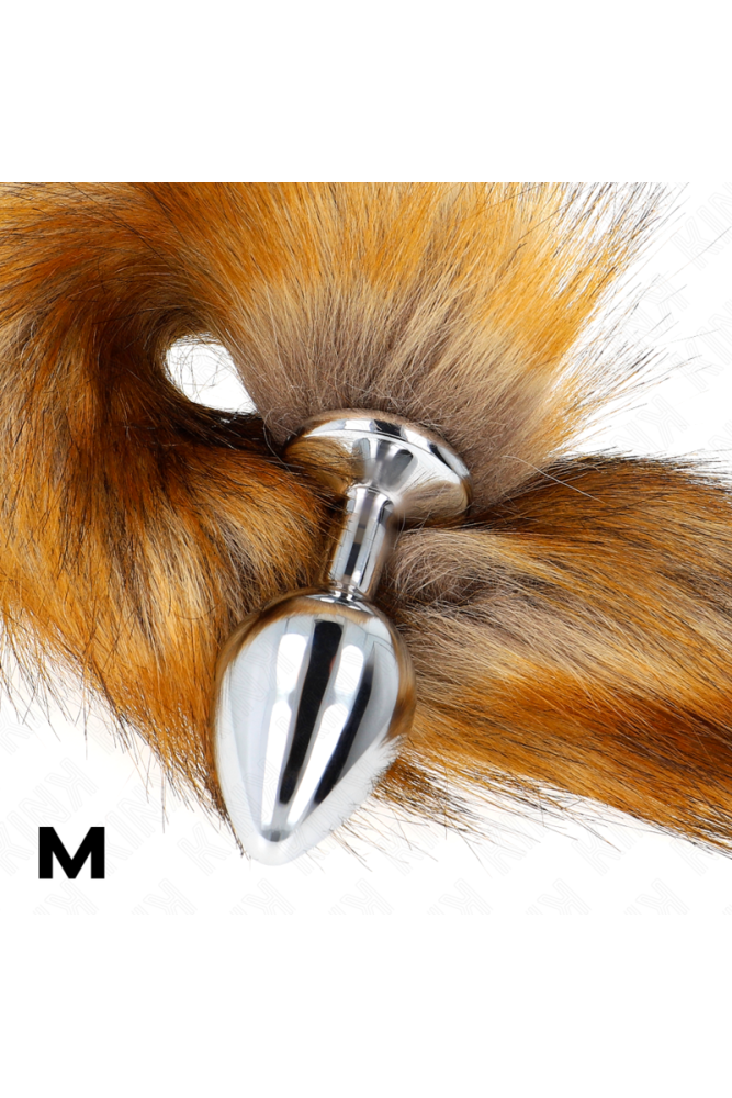 5 CM CON CODA SINTETICA 40 CM MARRONE