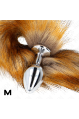 5 CM CON CODA SINTETICA 40 CM MARRONE