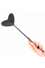 KINK - PALETTE NERA A FORMA DI CUORE 33 X 10 CM