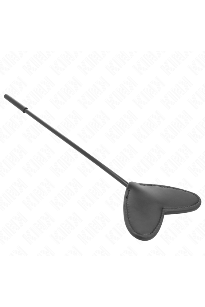 KINK - PALETTE NERA A FORMA DI CUORE 33 X 10 CM