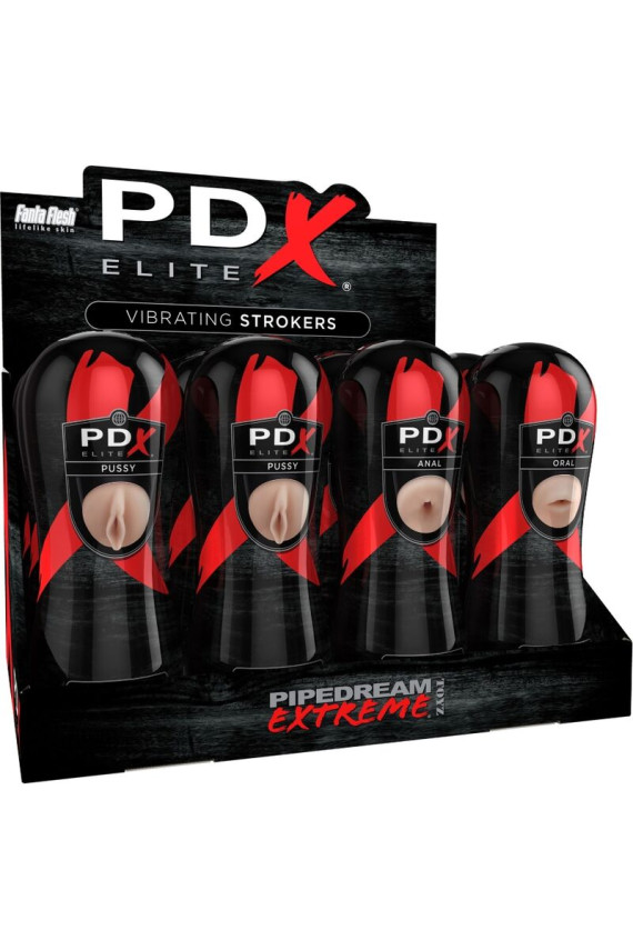 PDX ELITE - SET STROKER 12 UNIT: 6X VAGINA