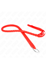 KINK - FRUSTA SERPENTE CON ANELLO MANO ROSSO 65 CM