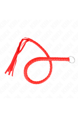 KINK - FRUSTA SERPENTE CON ANELLO MANO ROSSO 65 CM