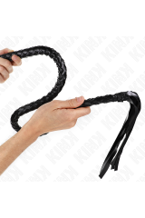 KINK - FRUSTA SERPENTE CON ANELLO MANO NERA 65 CM