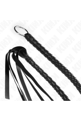 KINK - FRUSTA SERPENTE CON ANELLO MANO NERA 65 CM
