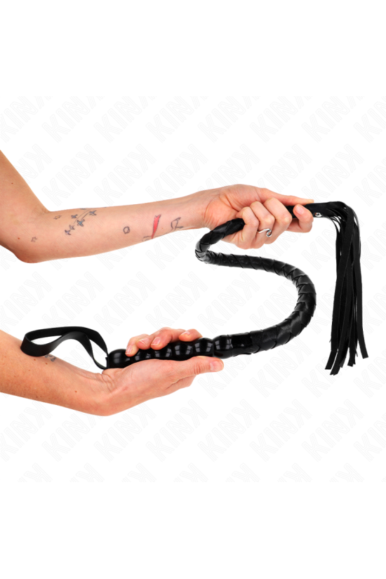 KINK - FRUSTA SERPENTE CON PERLINE 80 CM