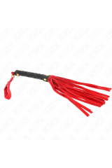 KINK - MINI FRUSTA IN CAMOSCIO ROSSO 30 CM