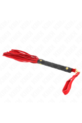 KINK - MINI FRUSTA IN CAMOSCIO ROSSO 30 CM