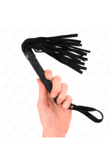 KINK - MINI FRUSTA IN CAMOSCIO NERO 30 CM