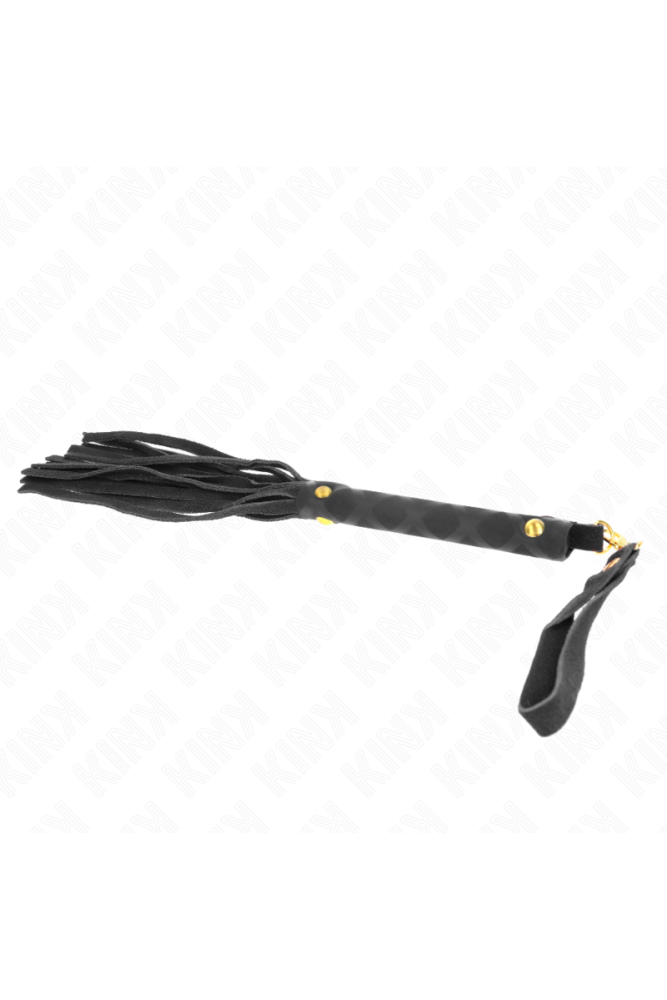 KINK - MINI FRUSTA IN CAMOSCIO NERO 30 CM