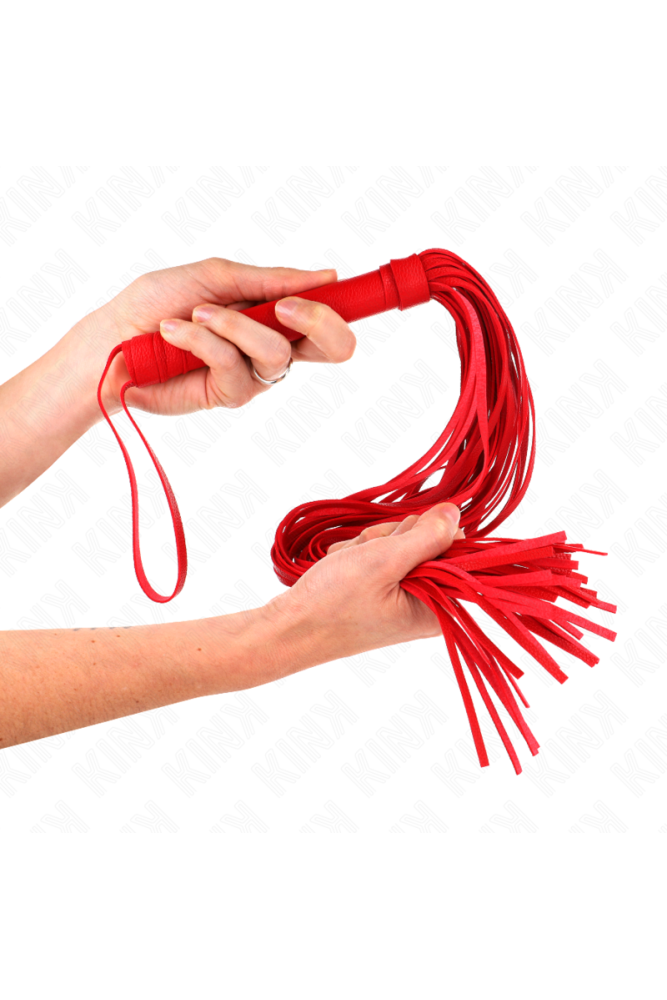 KINK - FRUSTA IN PVC MORBIDO ROSSO 70 CM