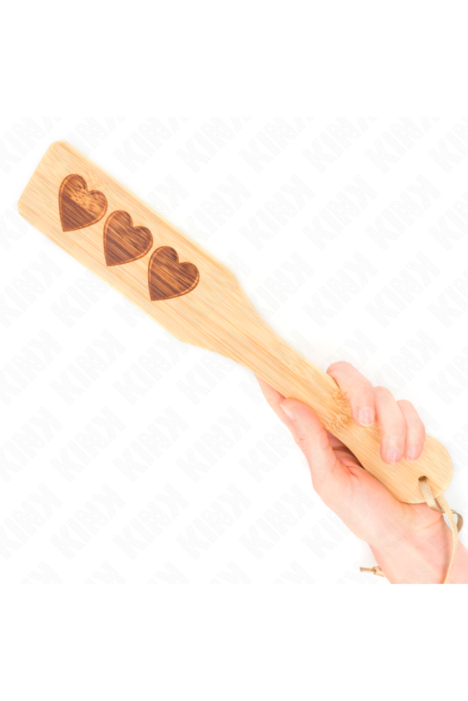 KINK - PALLET IN BAMBÙ DESIGN CUORE 32 X 5