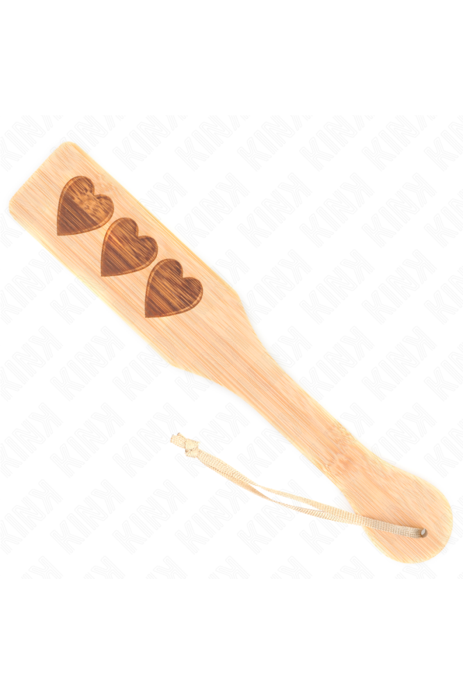 KINK - PALLET IN BAMBÙ DESIGN CUORE 32 X 5