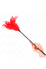 KINK - PIUME MULTIPLE ROSSE TICKLE 45 CM