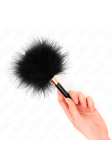 KINK - PIUME TICKLE IN METALLO ORO NERO 18 CM