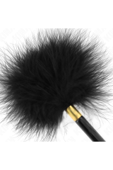KINK - PIUME TICKLE IN METALLO ORO NERO 18 CM
