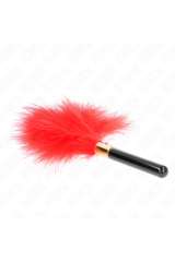 KINK - PIUME TICKLE IN METALLO ORO ROSSO 18 CM