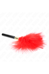KINK - PIUME TICKLE IN METALLO ORO ROSSO 18 CM