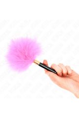 KINK - PIUME TICKLE IN METALLO ORO FUCSIA 18 CM