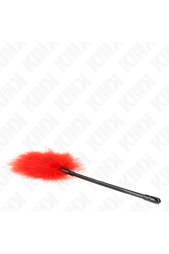 KINK - PIUME ROSSE TICKLE UTILIZZATE PER IL KIT BONDAGE 27 CM