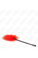 KINK - PIUME ROSSE TICKLE UTILIZZATE PER IL KIT BONDAGE 27 CM