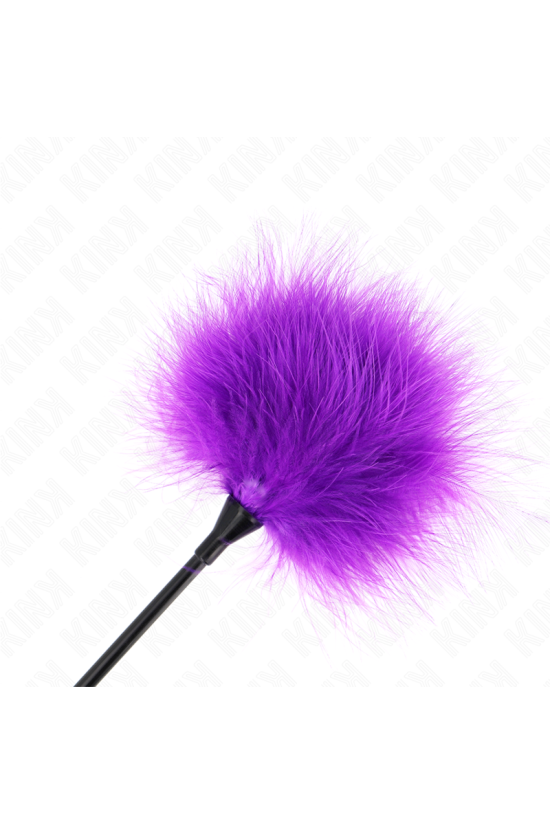 KINK - PIUME VIOLA DA SOLLETICO UTILIZZATE PER IL KIT BONDAGE 27 CM