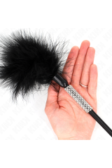 KINK - PIUME TICKLE CON MANICO STRASS 50 CM