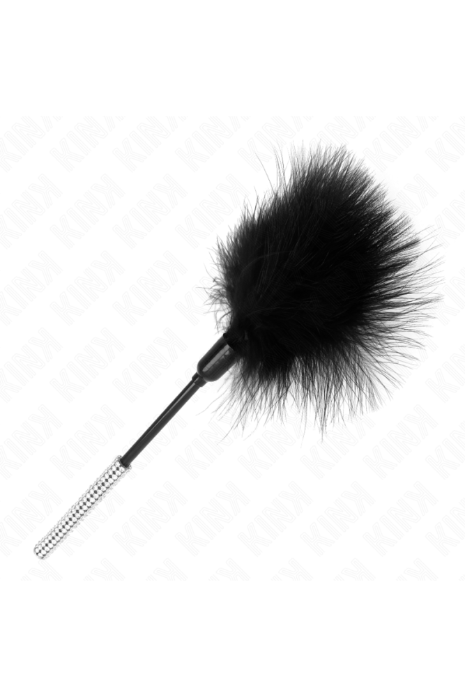 KINK - PIUME TICKLE CON MANICO STRASS 27 CM