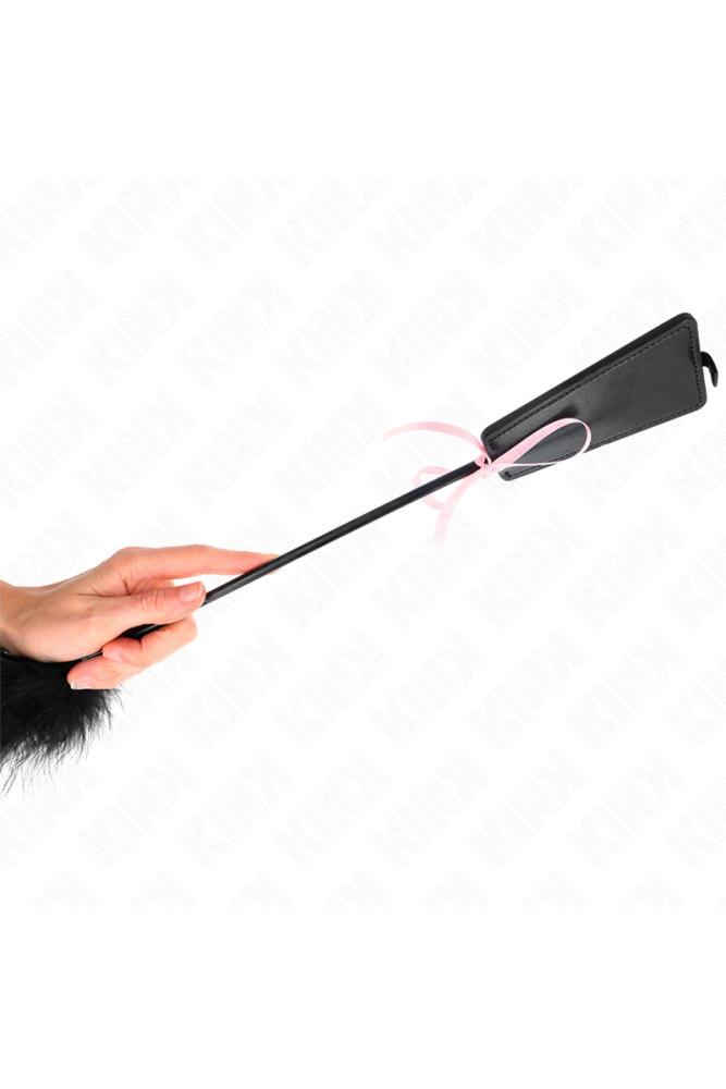 KINK - PIUME TICKLE CON FIOCCO NASTRO ROSA 49 CM