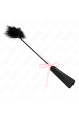 KINK - PIUME TICKLE CON FIOCCO NASTRO ROSA 49 CM