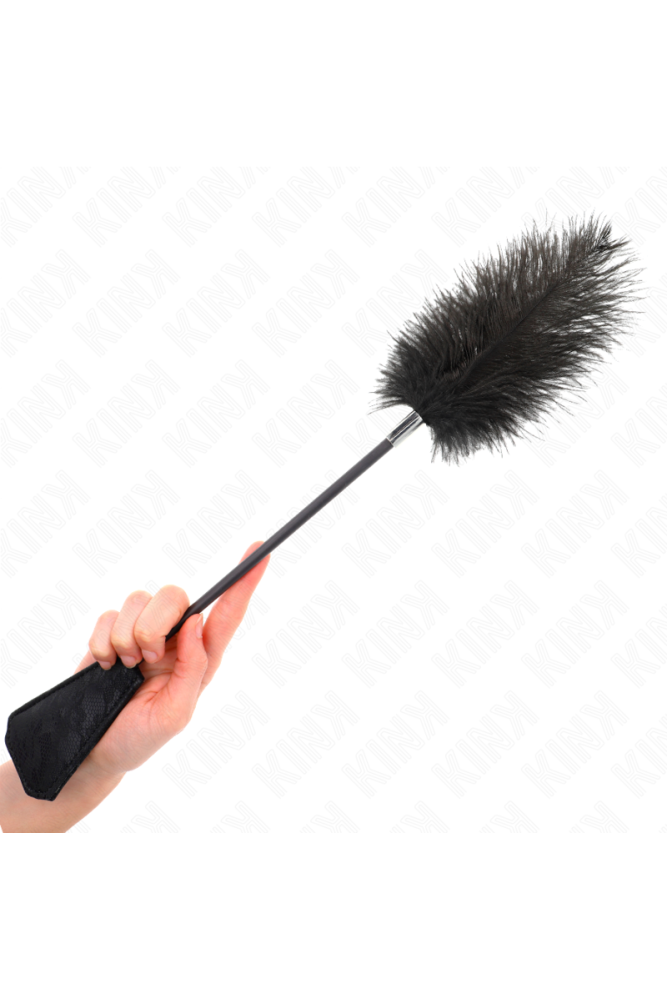 KINK - PIUME DI STRUZZO PER SOLLETICO CON PIZZO PALLET 56 CM