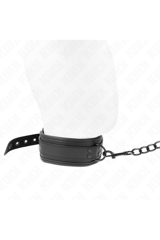 KINK - COLLARE BONDAGE IN NEOPRENE MODELLO 1 CON CINTURA 78 CM REGOLABILE 37